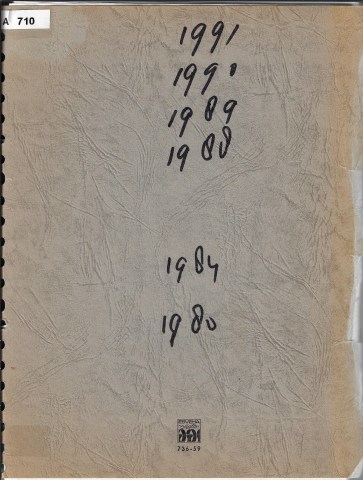 005-C-710 Oostgelders Tijdschrift voor Genealogie en Boerderijonderzoek 1980-1991